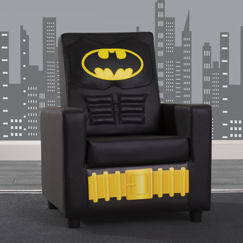 Delta Children Batman DC Comics Kids Faux Leather Chair & Reviews Wayfair